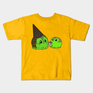 Penguinscoops - waffle witch hat Kids T-Shirt